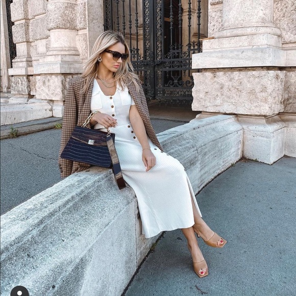 Zara Oversized Plaid Blazer - Picture 5 of 11